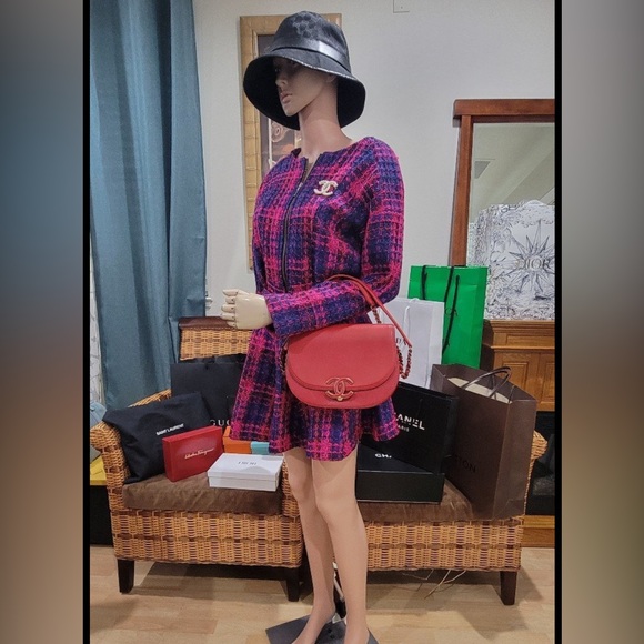 CHANEL Metalasse Coco Curve 2017 chain two-way bag small - Picture 8 of 12